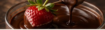 Strawberry dipped in premium chocolate